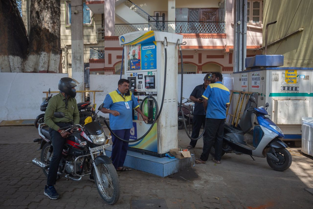 ปั๊มน้ำมันในอินเดีย
