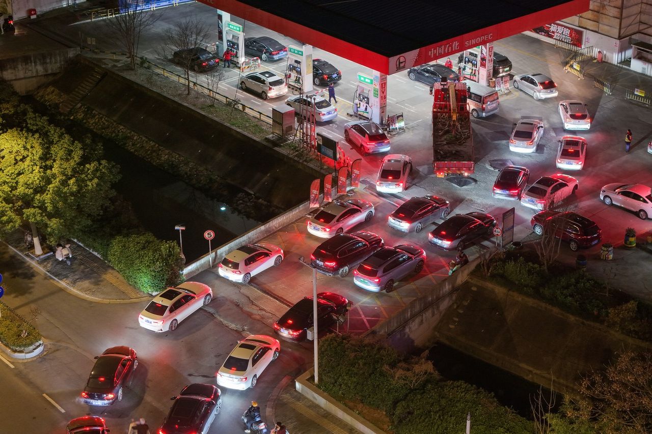 ปั๊มน้ำมันในจีน