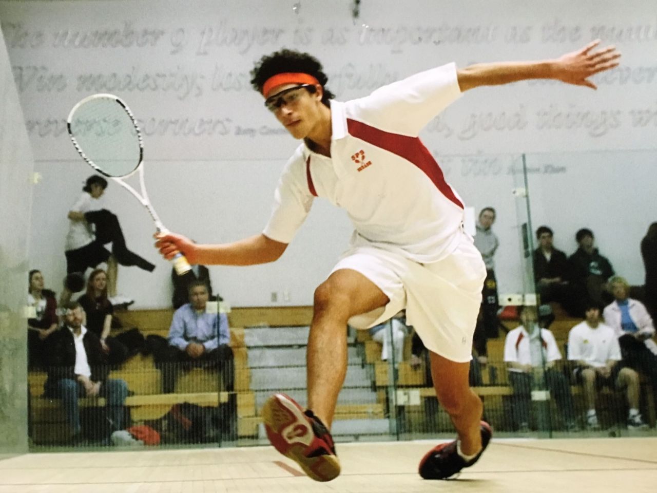 Will Ahmed เป็นกัปตันของทีมกีฬาสควอชในมหาวิยาลัยฮาร์วาร์ด จุดเริ่มต้นที่ทำให้ก่อตั้ง WHOOP (ภาพจาก LinkedIn: Will Ahmed)