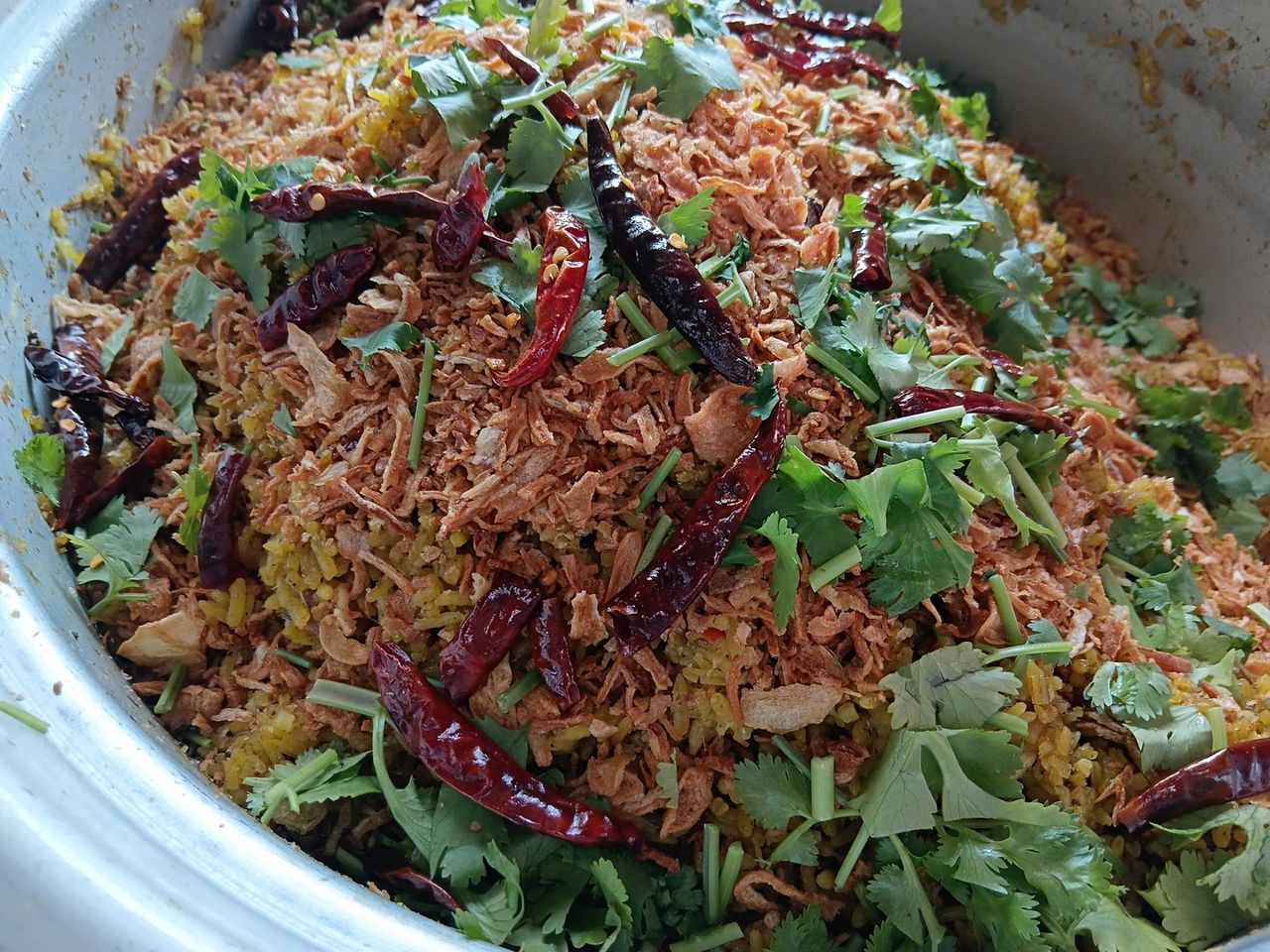 ข้าวหมกเครื่องแน่น ข้าวมันไก่เจ้าอ้วน กำแพงเพชร