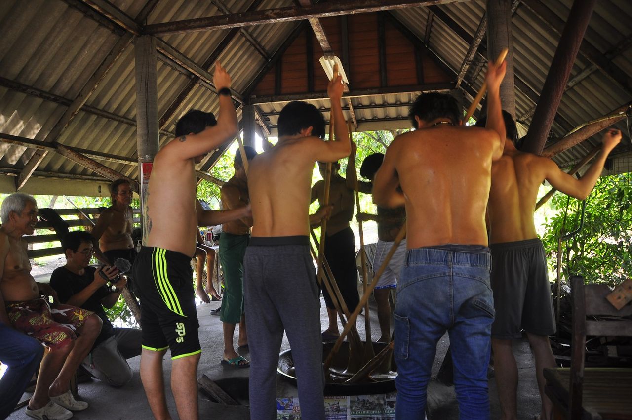 การกวนกาละแมถือเป็นมรดกทางวัฒนธรรมเก่าแก่ของชาวมอญก็ว่าได้