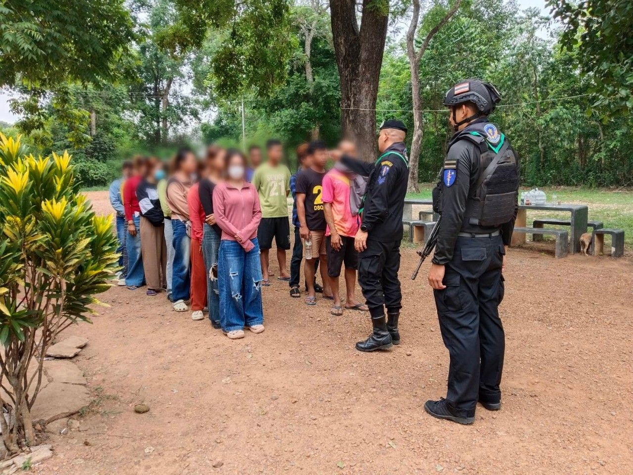 การจับกุมแรงงานกัมพูชา