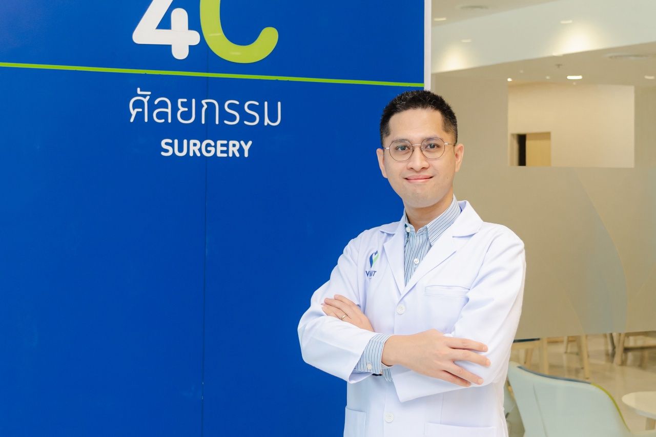 นพ.ดุษฎี สุรกิจบวร ว.46607 ศัลยแพทย์เฉพาะทางอนุสาขาศัลยศาสตร์ผ่านกล้อง และ การผ่าตัดบำบัดรักษาโรคอ้วน รพ.วิมุต