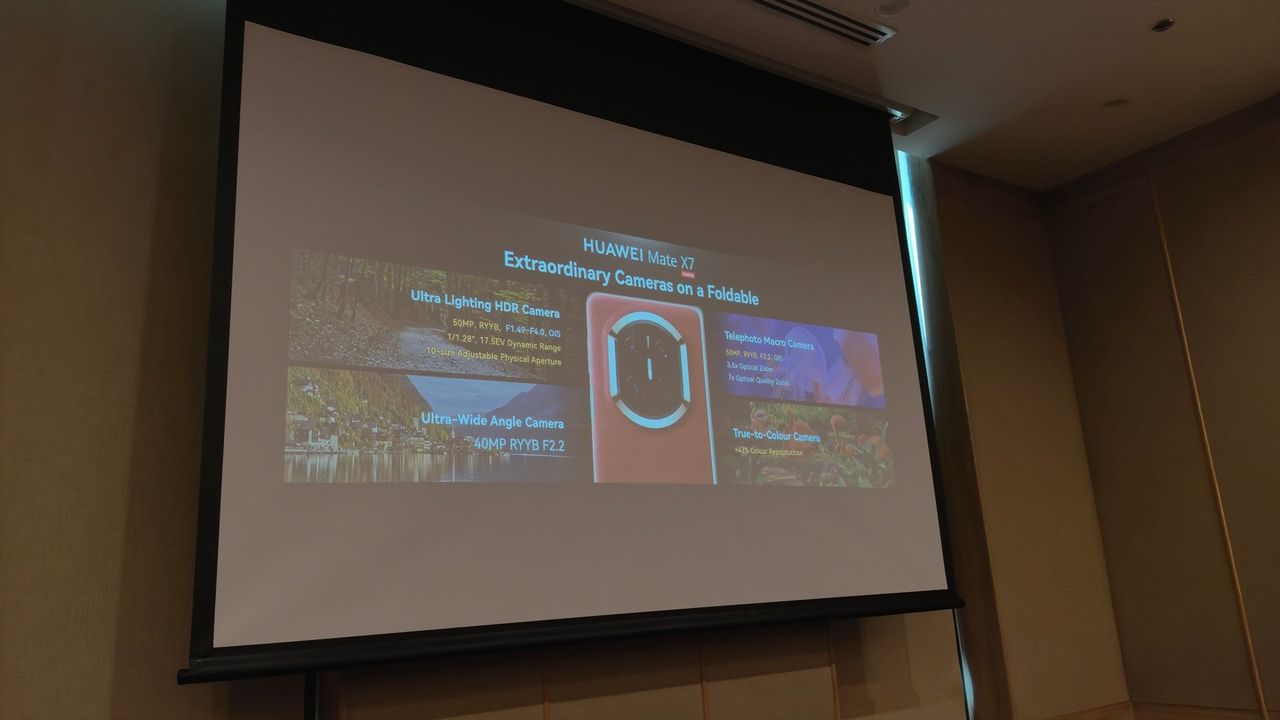 ความสามารถด้านการถ่ายภาพของ HUAWEI Mate X7