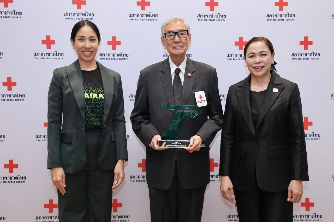 สภากาชาดไทยคว้ารางวัลองค์กรขับเคลื่อนสังคมแห่งปี