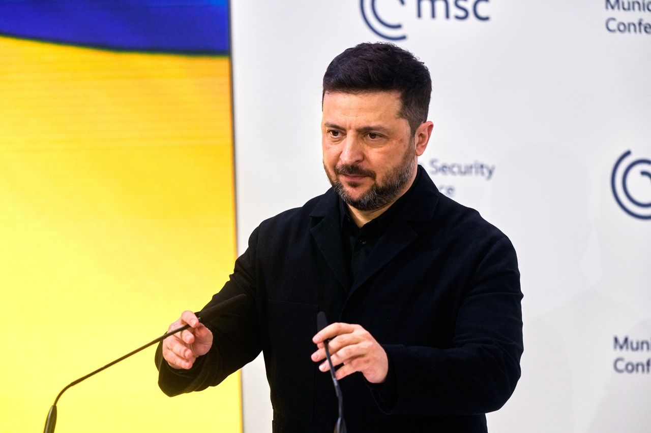 โวโลดีเมียร์ เซเลนสกี ประธานาธิบดียูเครน