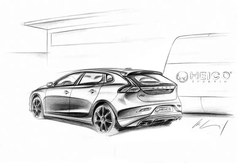 HEICO SPORTIV อลังการงานแต่ง VOLVO V40