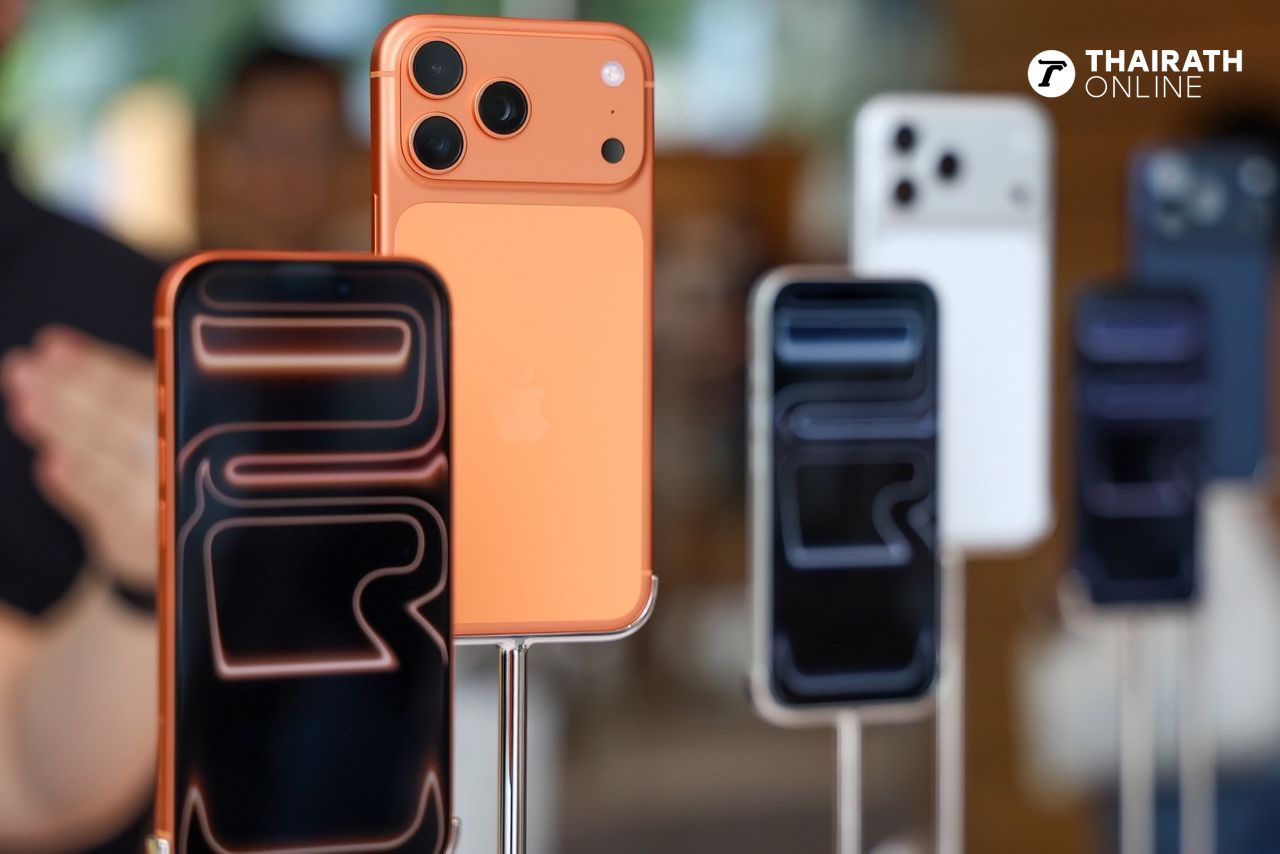 iPhone 17 Pro สีส้ม Cosmic Orange เป็นสีที่ถูกพูดถึงที่สุด