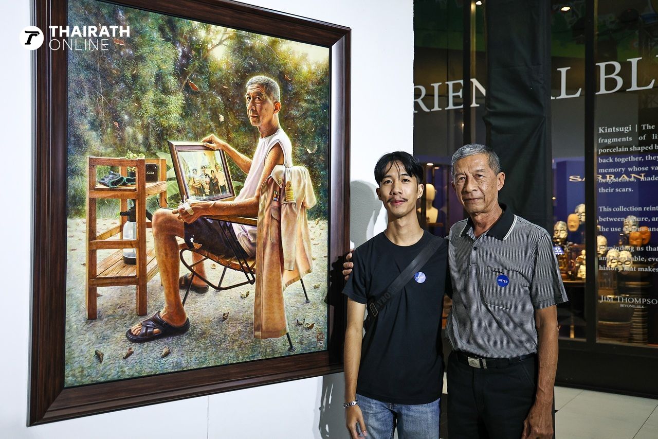คุณกิตติคุณ กฤษณคุปต์ ผู้ชนะรางวัล Portrait Prize 2025