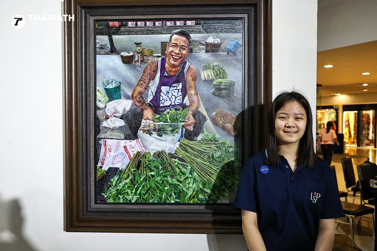 คุณกันตา ณ ลำพูน ผู้ชนะรางวัล Youth Prize 