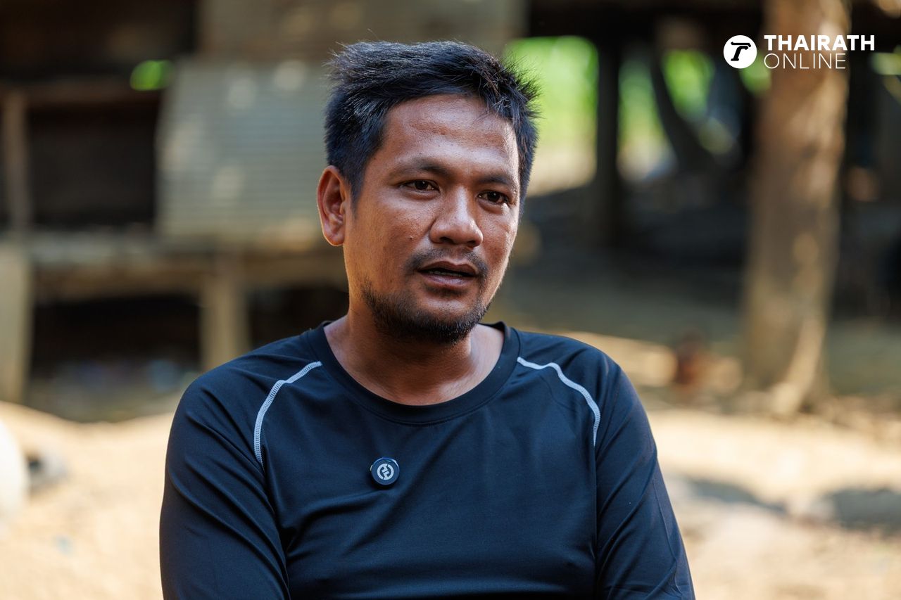 กวี แก่นจันทอง เกษตรกร และอาสาสมัครทีม Give Hope 