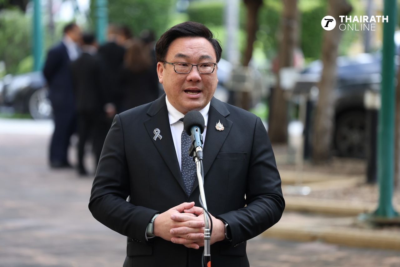 นายจุลพันธ์ อมรวิวัฒน์ รัฐมนตรีว่าการกระทรวงแรงงาน ในฐานะหัวหน้าพรรคเพื่อไทย