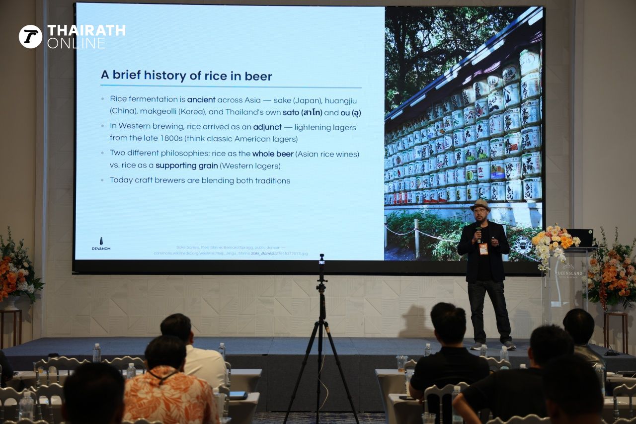 คุณณัฐชัย อึ๊งศรีวงศ์ ผู้ก่อตั้งแบรนด์เทพนม Brewing และอดีตนายกสมาคมคราฟท์เบียร์ฯ (ภาพ: เอกลักษณ์ ไม่น้อย)