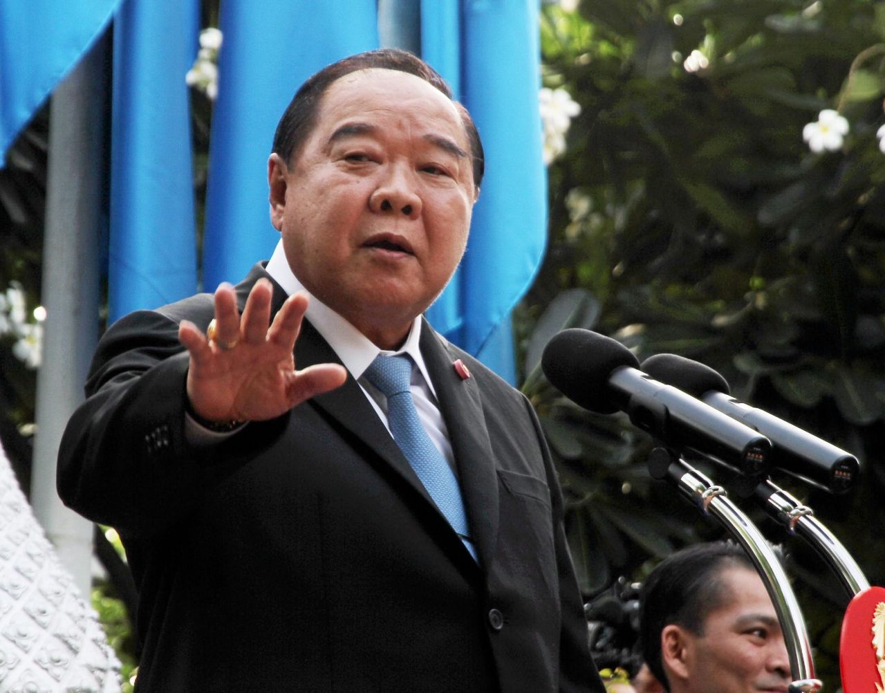 บิ๊กป้อม - พล.อ.ประวิตร วงษ์สุวรรณ รองนายกฯและ รมว.กลาโหม