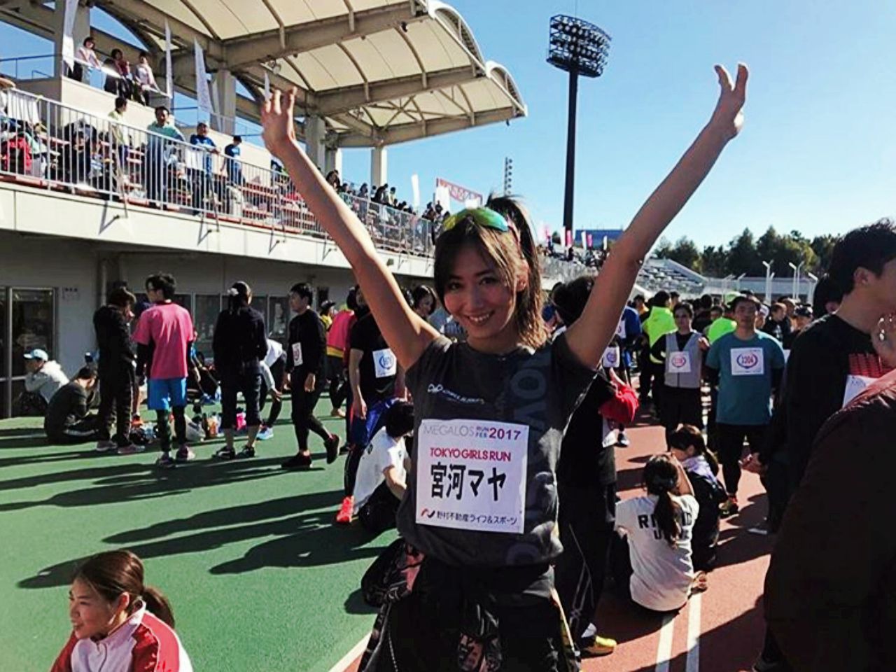 วิ่งมาราธอนก็ด้วย 