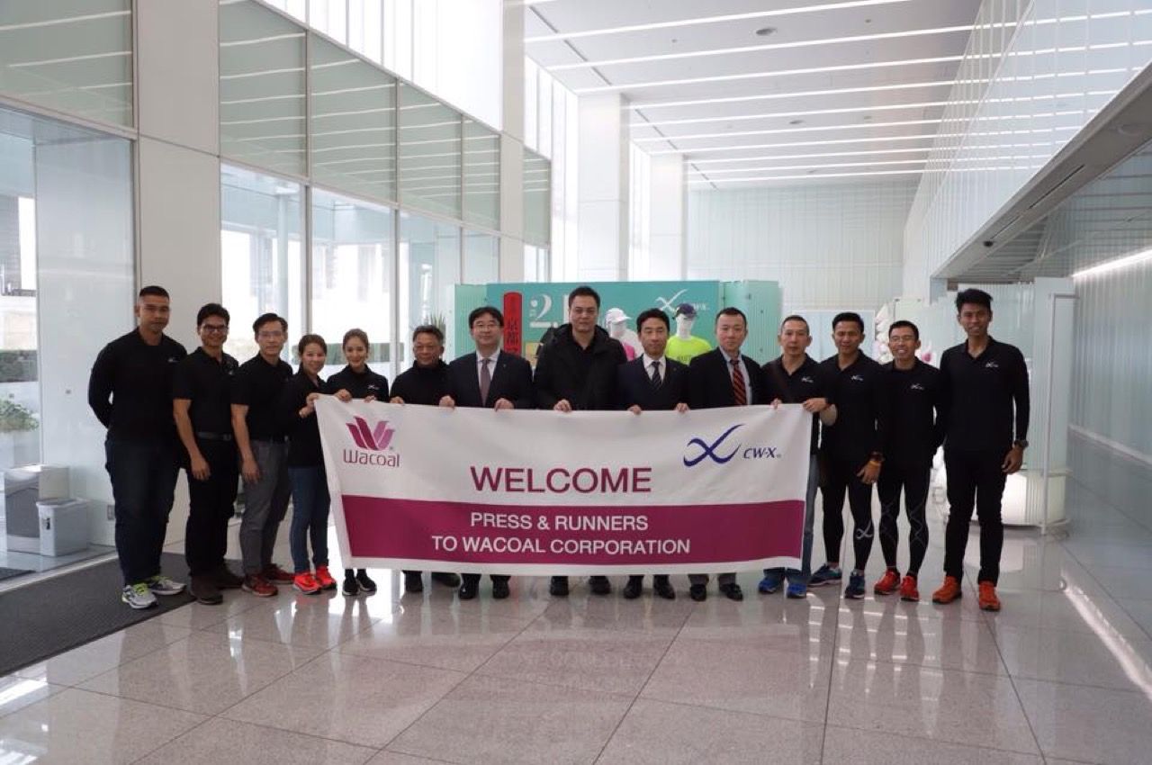 นักวิ่งไทยและผู้สนับสนุนในการวิ่งครั้งนี้