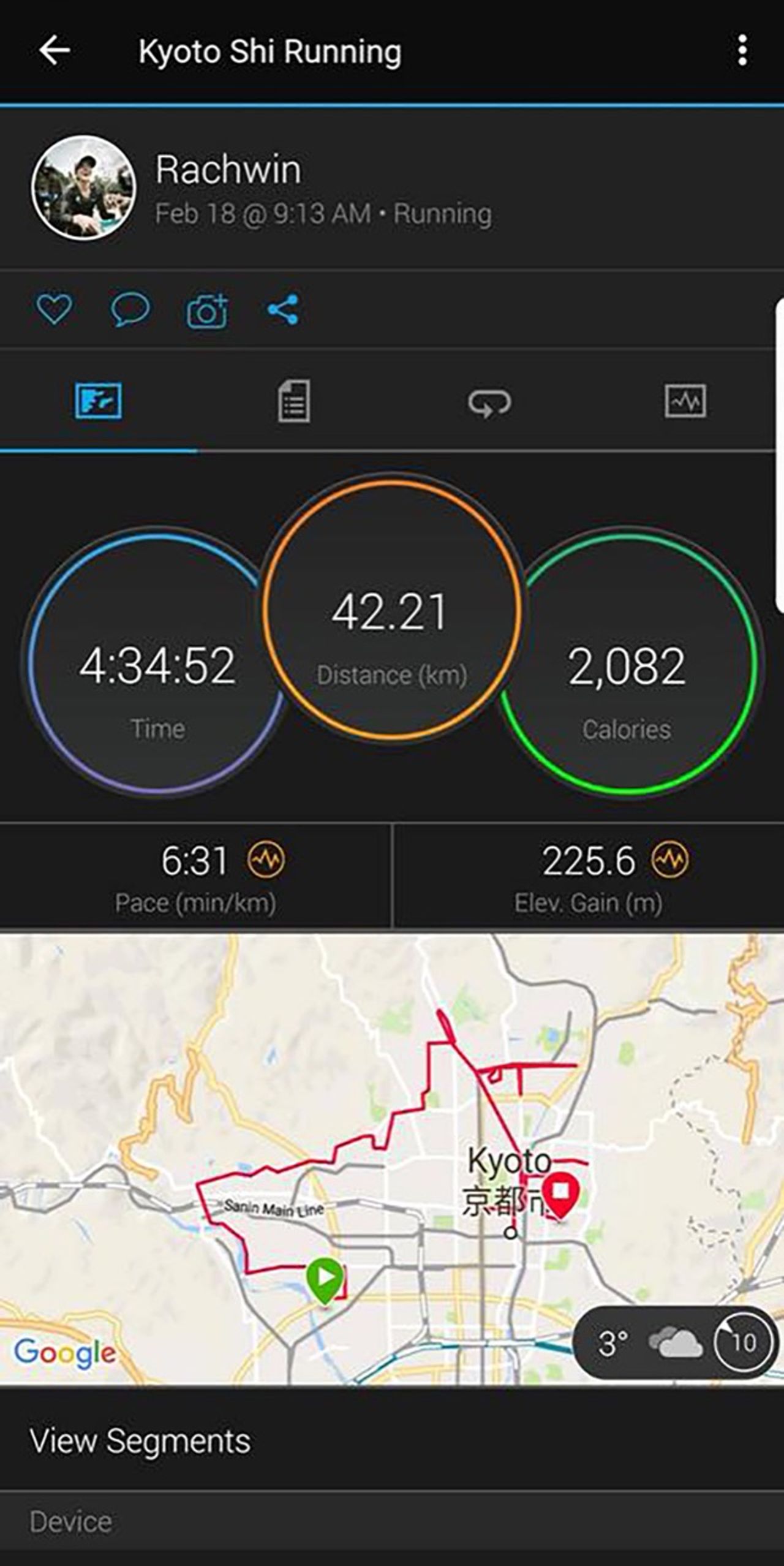 เวลาจากนาฬิกา ก้อย รัชวิน