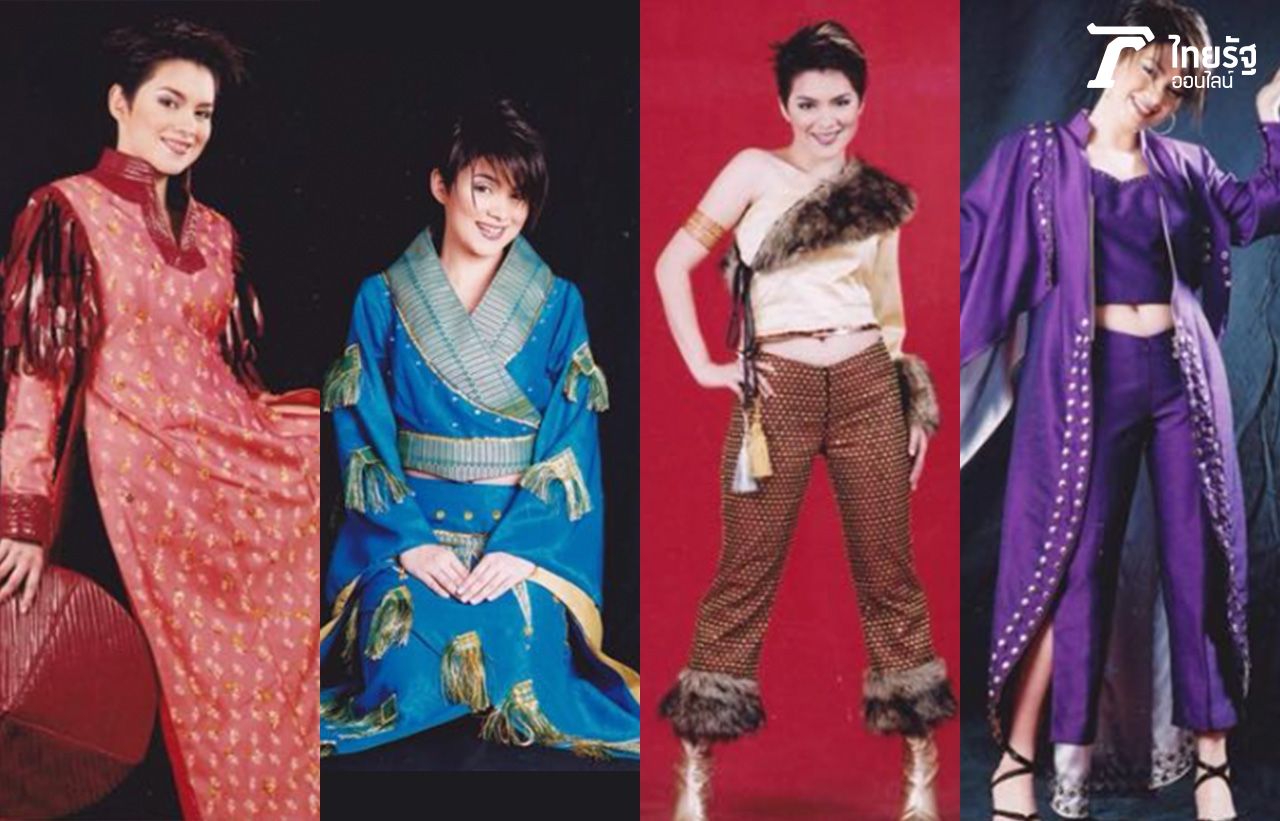 อดีตนักร้องดัง น้ำ พาเมล่า เบาว์เดนท์ กับชุดที่ออกแบบโดย ไก่ อูกัส 