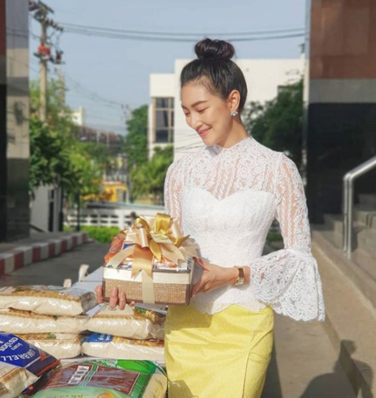 ชุดไทยสไตล์แพนเค้ก