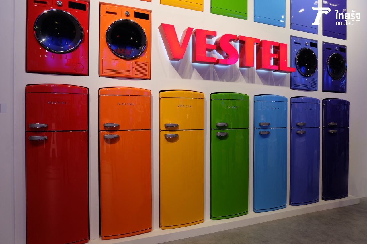 Vestel แบรนด์ดังจากประเทศตุรกีก็มาเปิดตัวสินค้าเทคโนโลยีภายในบ้านต่างๆ ไม่ว่าจะเป็นทีวี เครื่องซักผ้า รวมถึงตู้เย็น