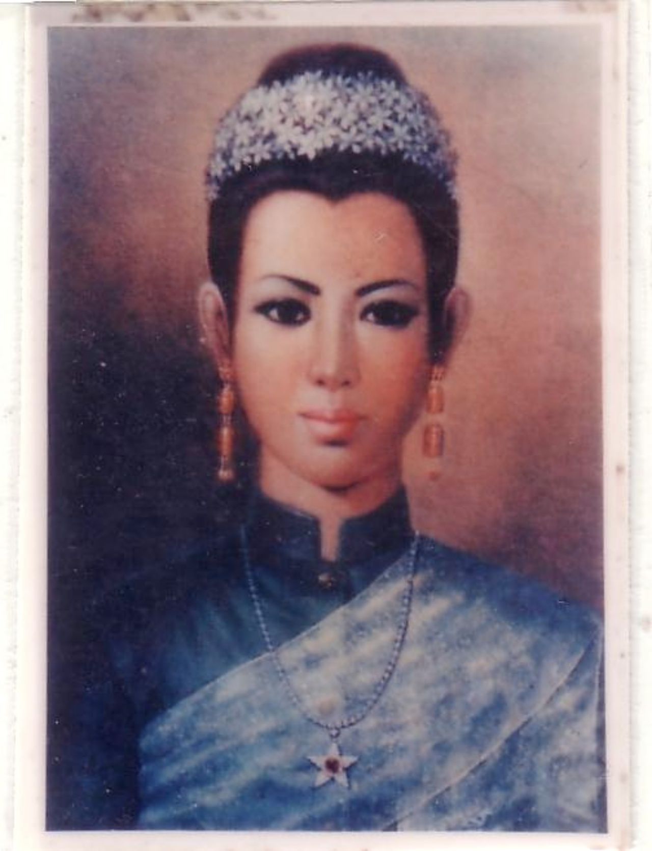 ภาพวาดพระนางจามเทวี 