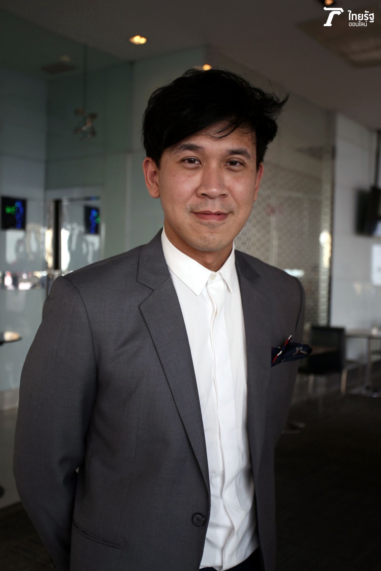  นายปิยะเลิศ ใบหยก หรือ เบียร์ รองประธานกลุ่มใบหยก 