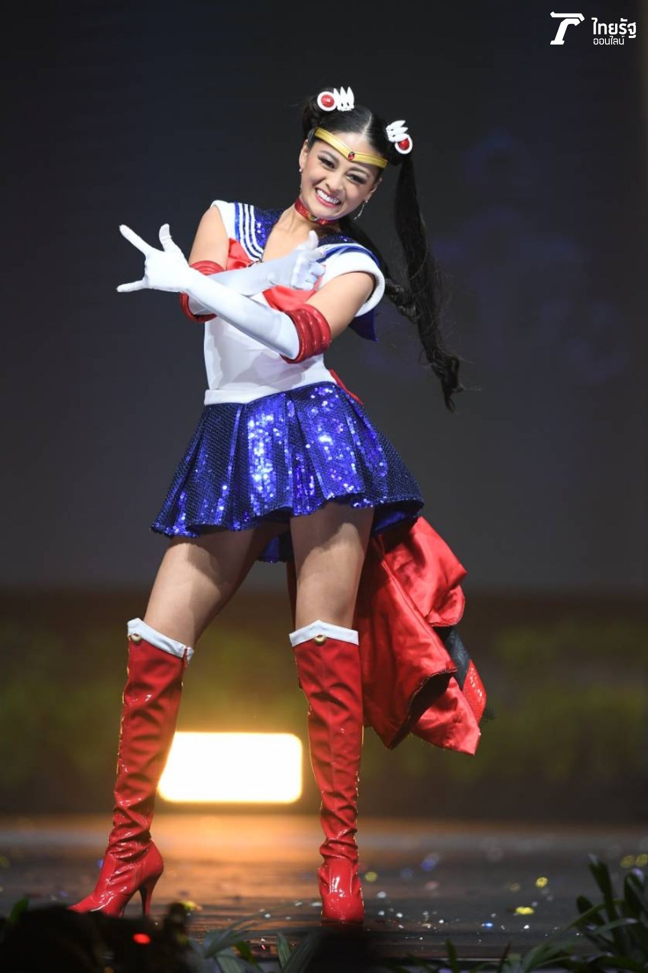 ว้าวๆ ยูอูมิ คาโต จากญี่ปุ่น มาแบบมั่นๆ ในชุดนินจาก่อน แล้วแปลงร่างไว เป็นเซเลอร์มูน