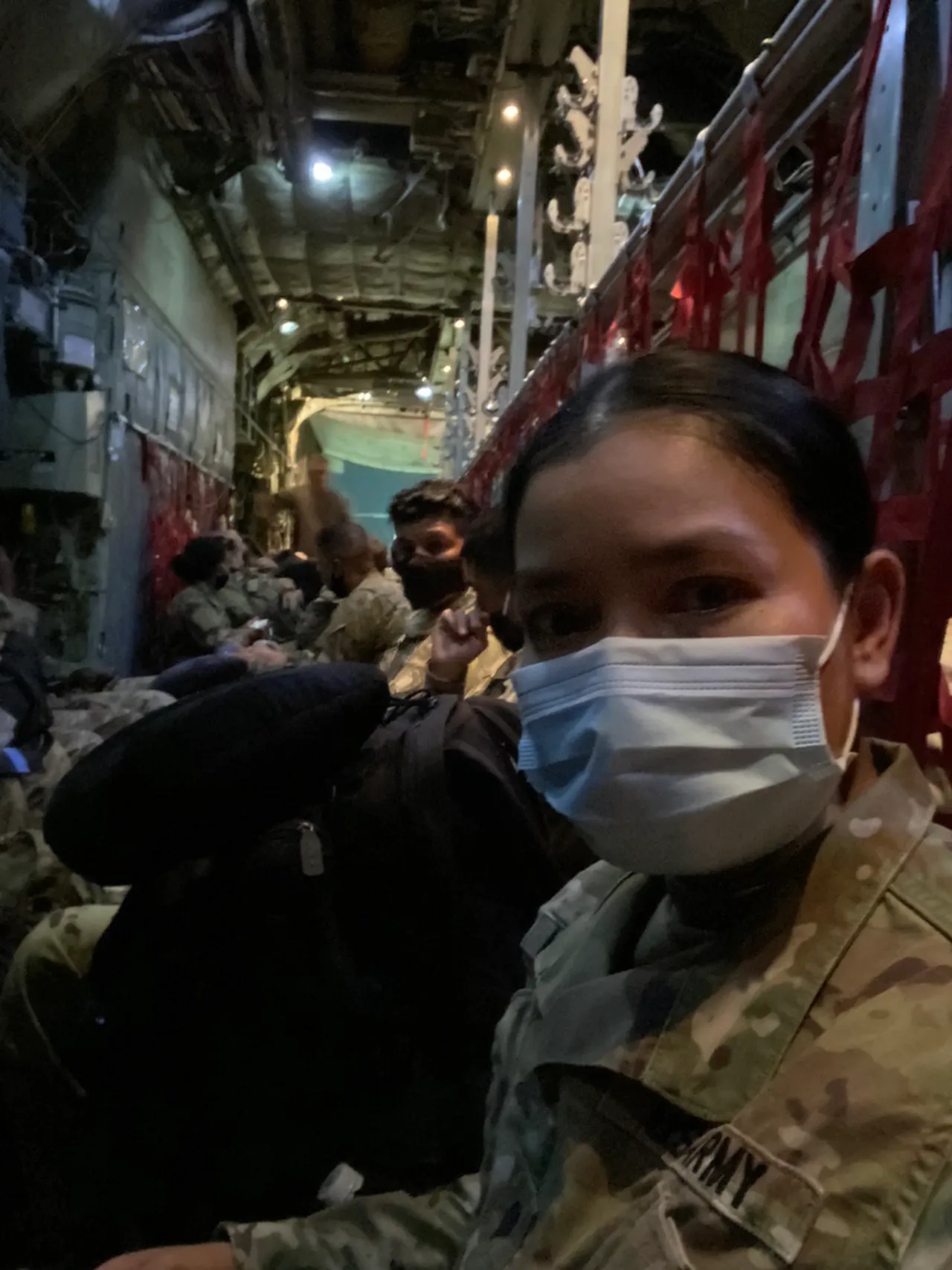 นั่งเครื่องของ Airforce จาก Qatar เพื่อไป Bahrain