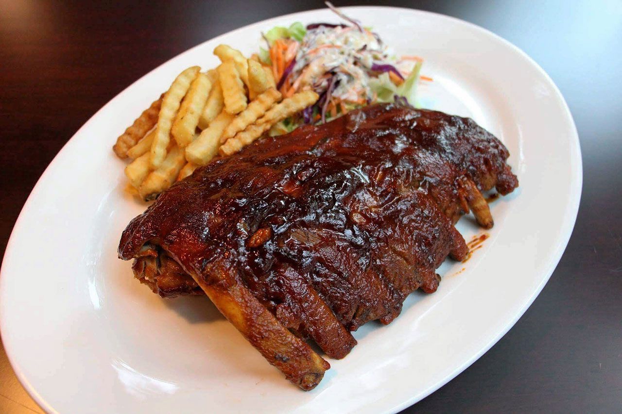 ซี่โครงหมูบาร์บีคิว.