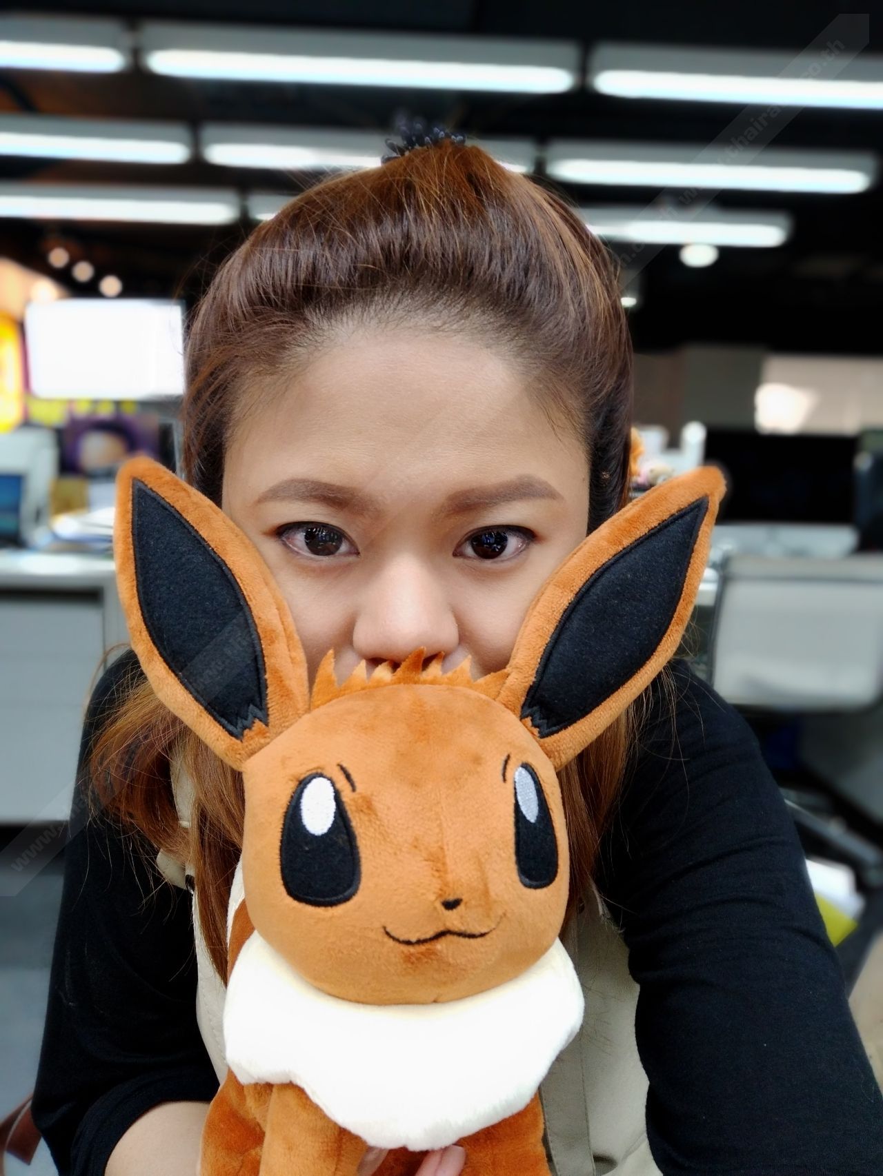 ภาพจากกล้องหน้า โหมดหน้าชัดหลังเบลอ