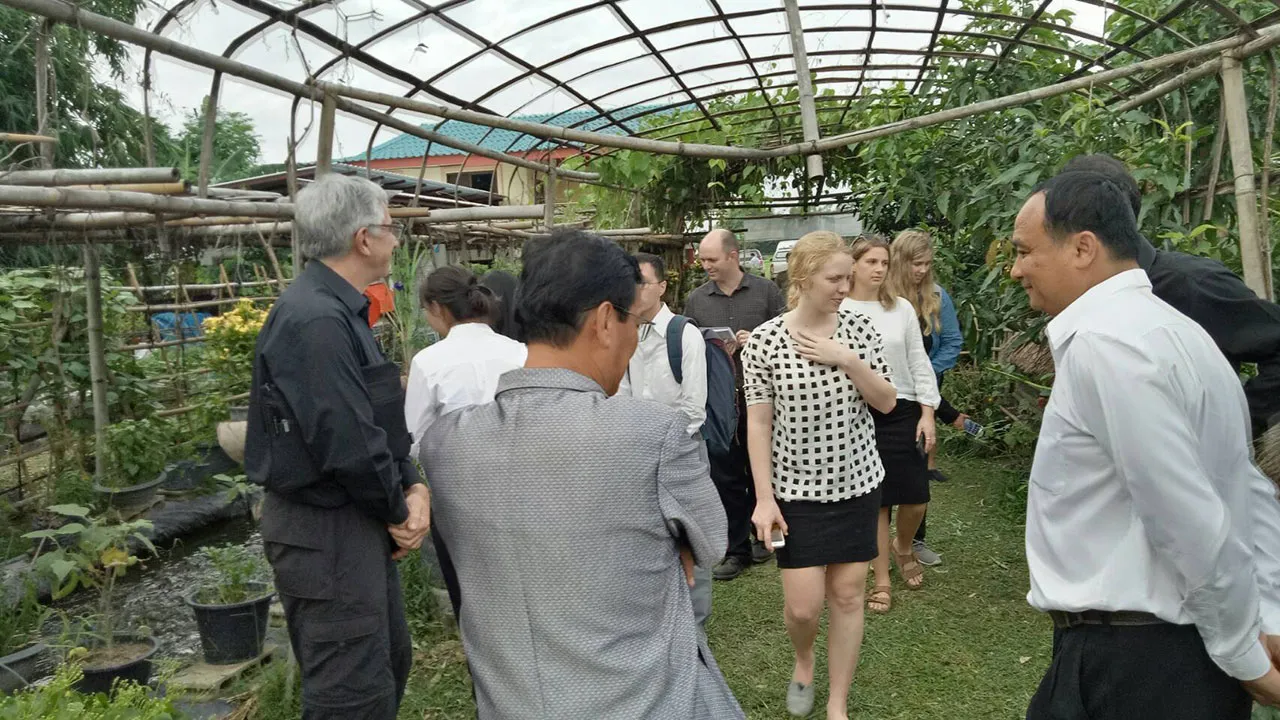 ต่างชาติเข้ามาศึกษาดูงานในไร่