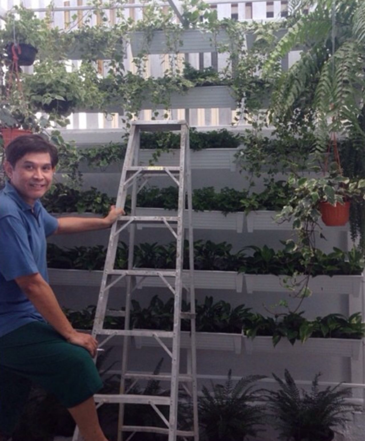 มุมปลูกต้นไม้คุณพ่อค่ะ