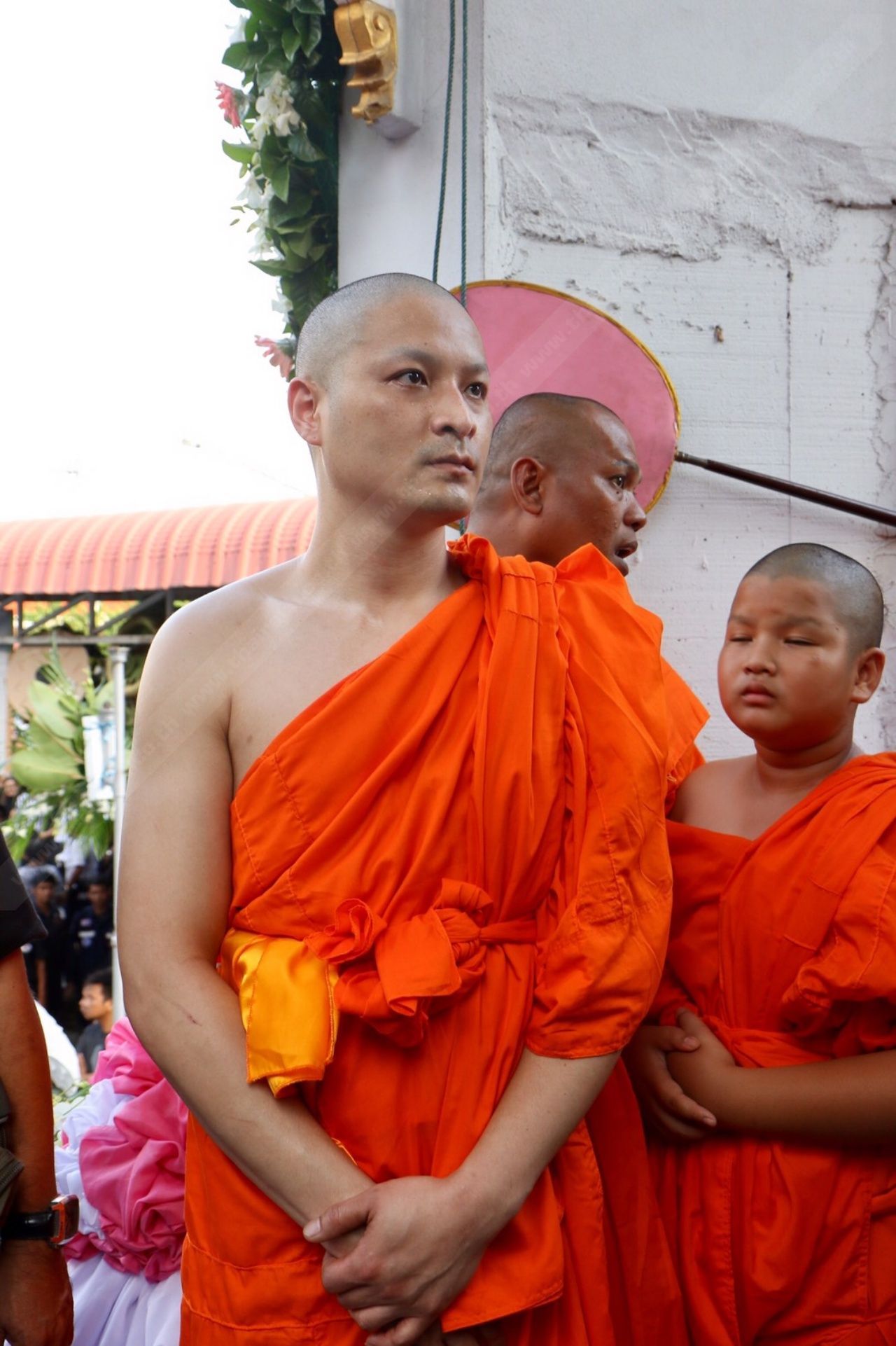 พระลูกชายแวว บวชหน้าไฟให้แม่เป็นครั้งสุดท้าย