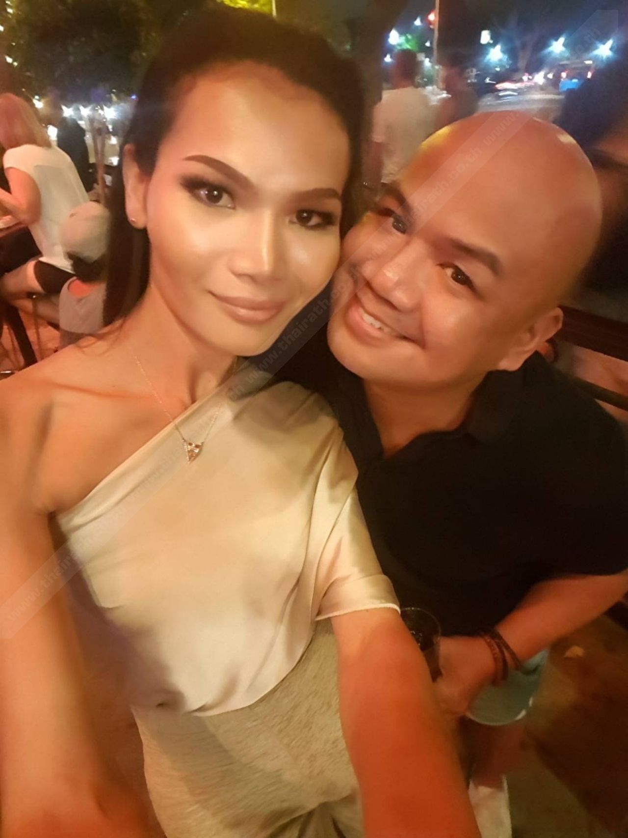 มีมี่ กับ Cecilio Asuncion ผู้บริหาร Slay Model Management