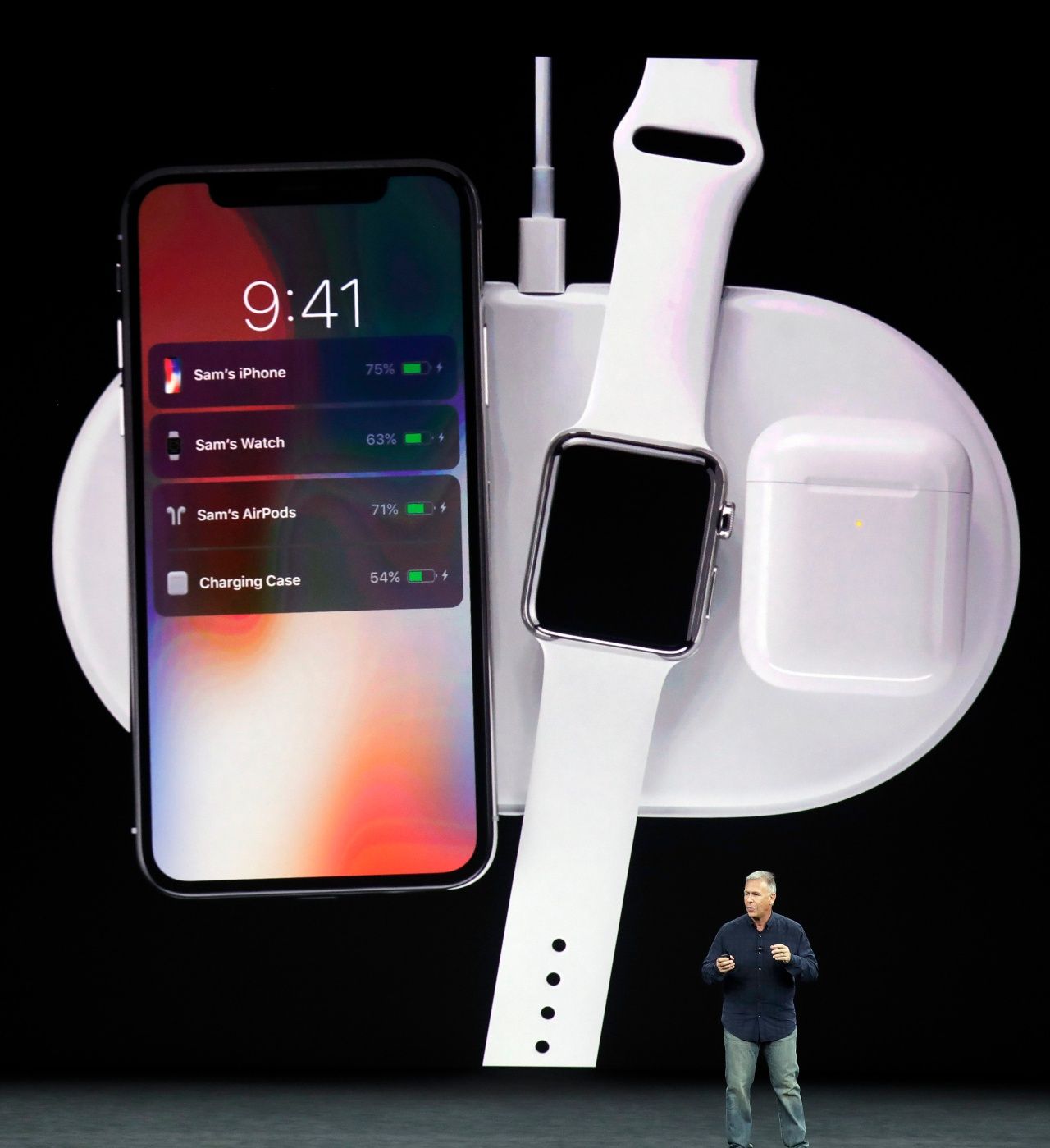 แท่นชาร์จไร้สายแบบใหม่ของแอปเปิล แอร์พาวเวอร์ (AirPower) อันนี้ยังไม่เปิดตัวราคา