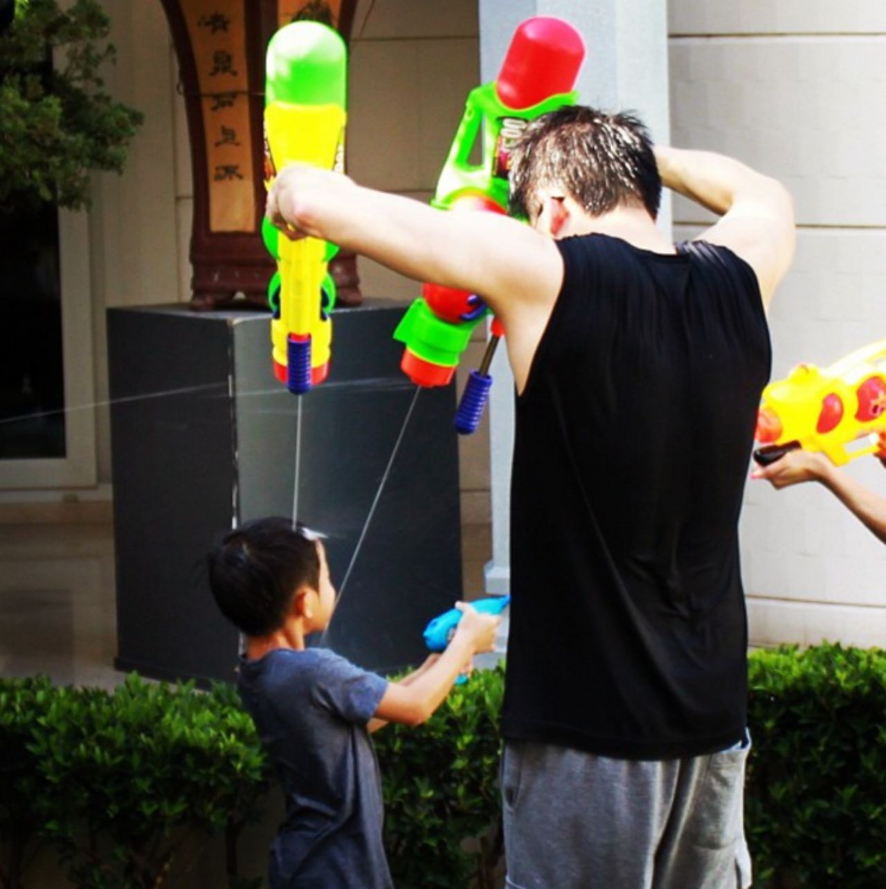 ผมชอบเล่นกับหลาน