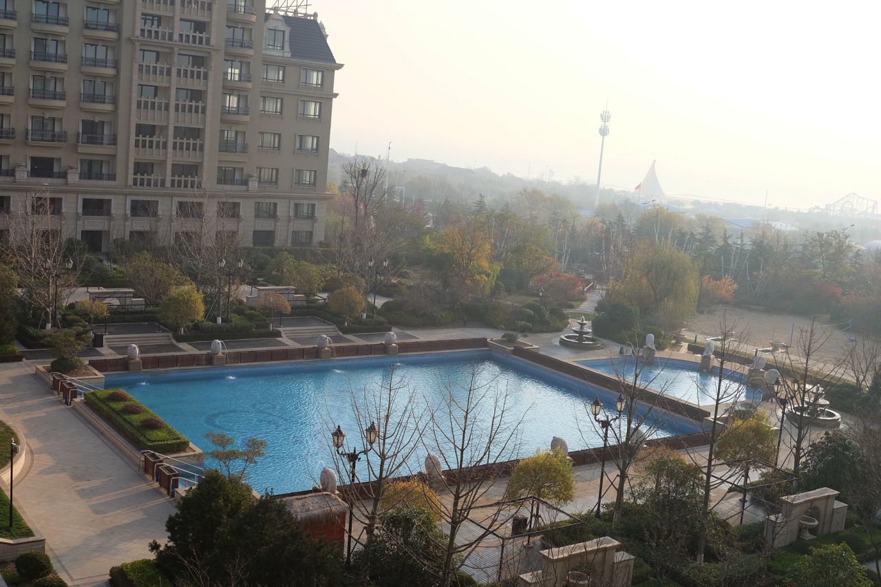 วิวดีระเบียงห้อง อากาศ 3 องศา