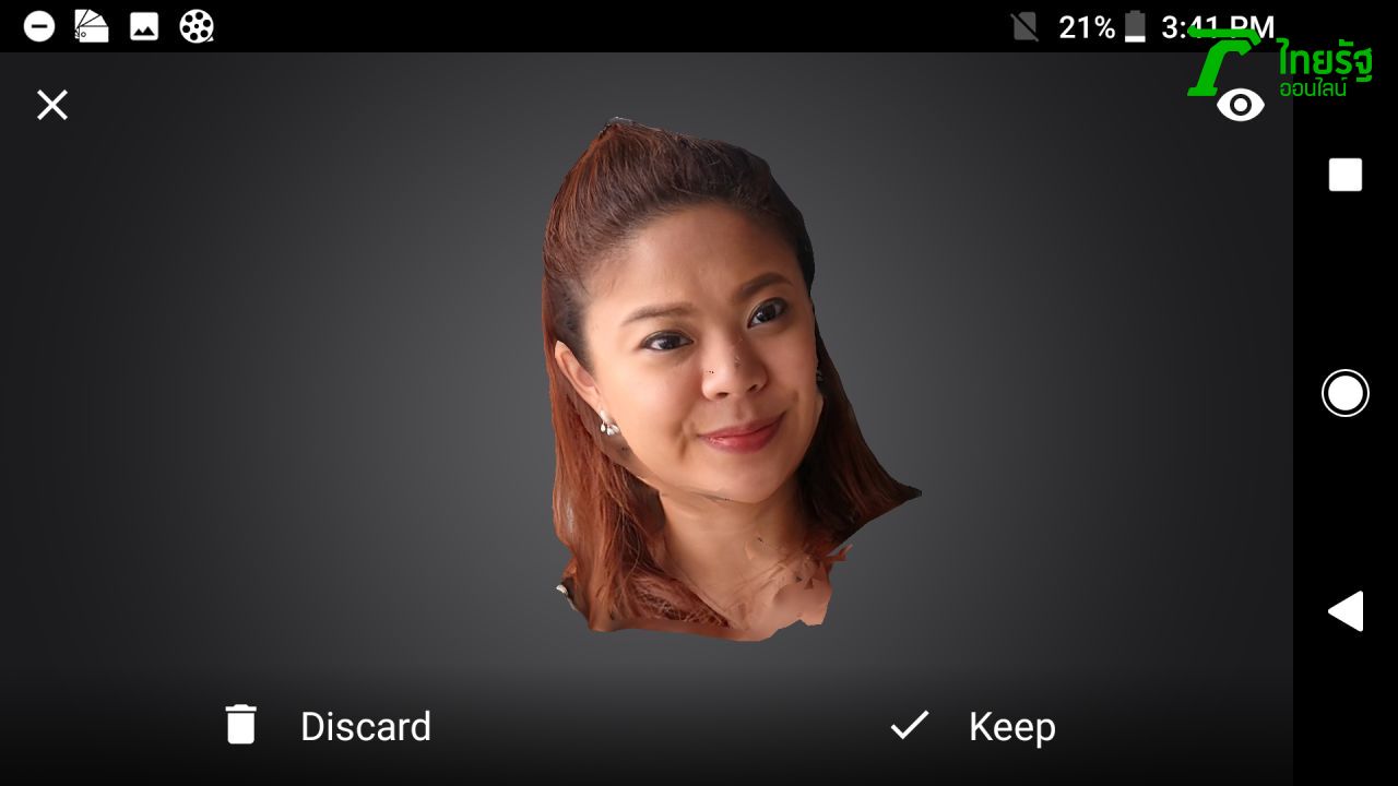 รูปตัวอย่างที่ได้ออกมาจาก 3D Creator 