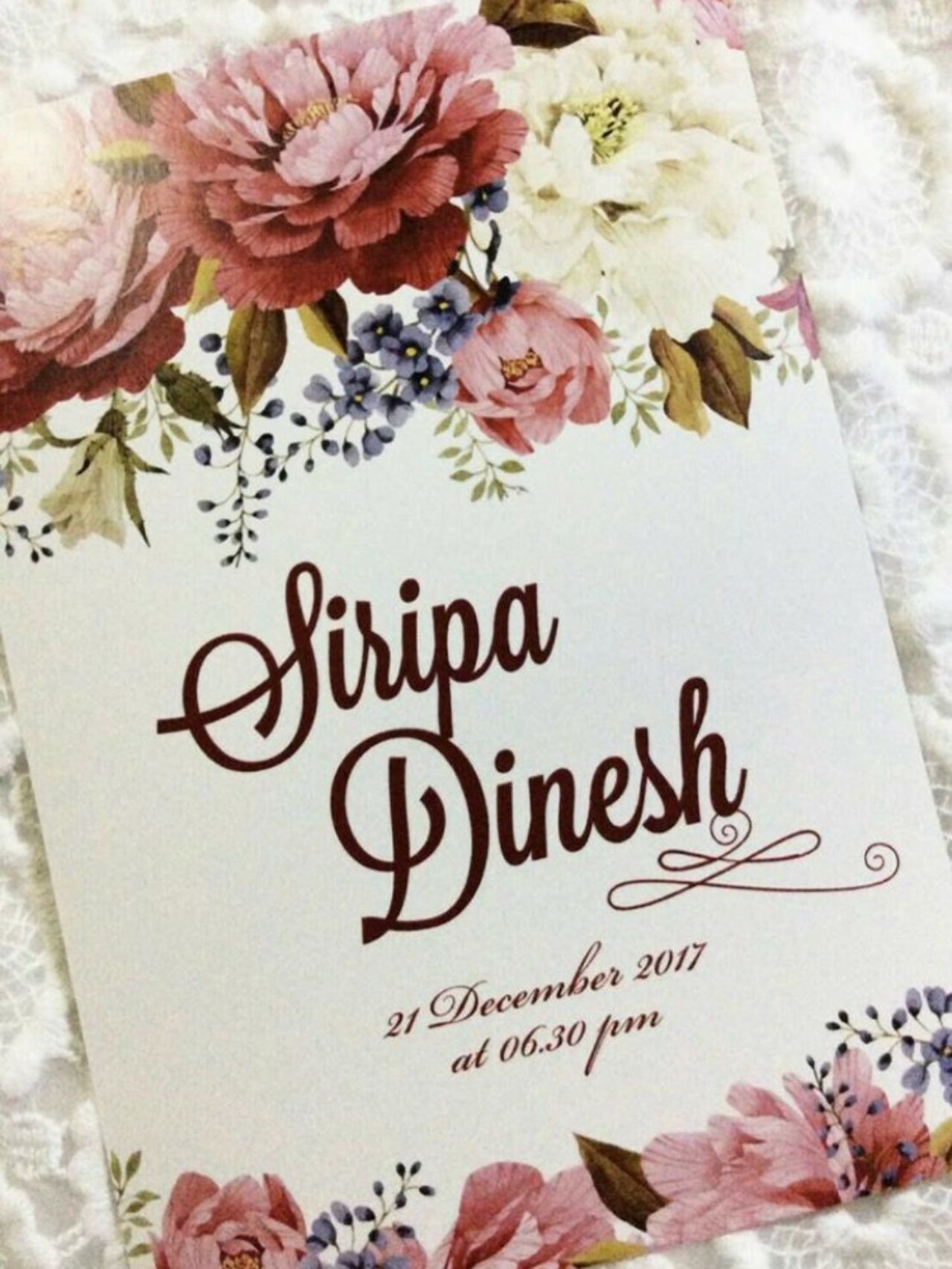 การ์ดแต่งงาน 