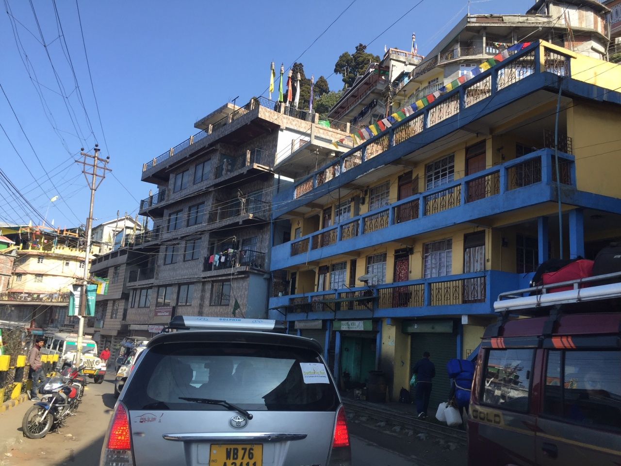 ตึกรามบ้านช่องในเมืองดาร์จีลิง