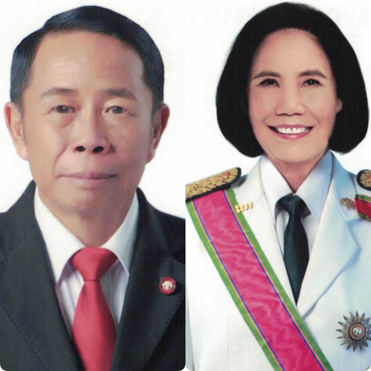 วิทยา ทรงคำ กับ กิ่งกาญจน์ ณ เชียงใหม่ 