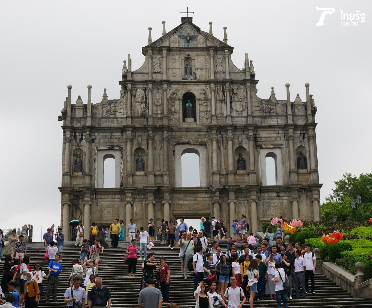 ประตูโบสถ์เซนต์ปอล (Ruins of St. Paul’s) 