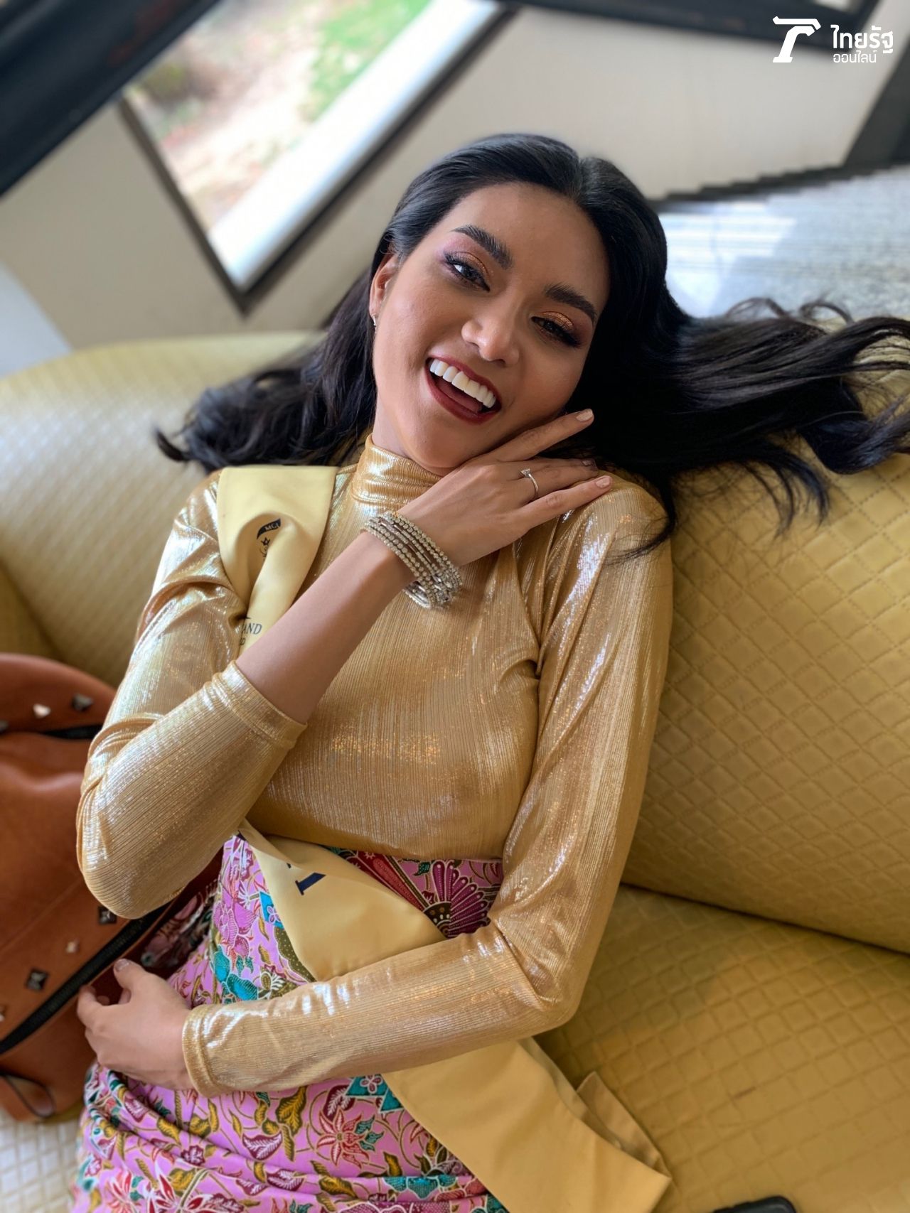 มิสเเกรนด์ชัยนาท ทราย สุวิมล เสมาปรุ พร้อมยิ้มพร้อมตอบ รอบสัมภาษณ์พิเศษ แต่ขอนั่งเอนพักชิลๆ ก่อนนะคะ ที่โรงแรมบีพีสมิหลา บีชโฮเทลแอนด์รีสอร์ต BP Samila Beach Hotel Resort สงขลา