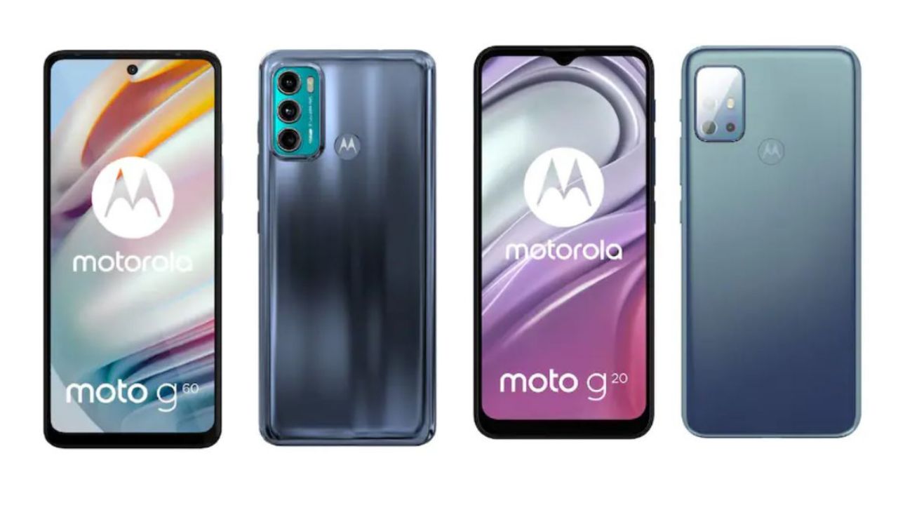 โทรศัพท์ราคาไม่เกิน 5,000 บาท : Motorola Moto G20