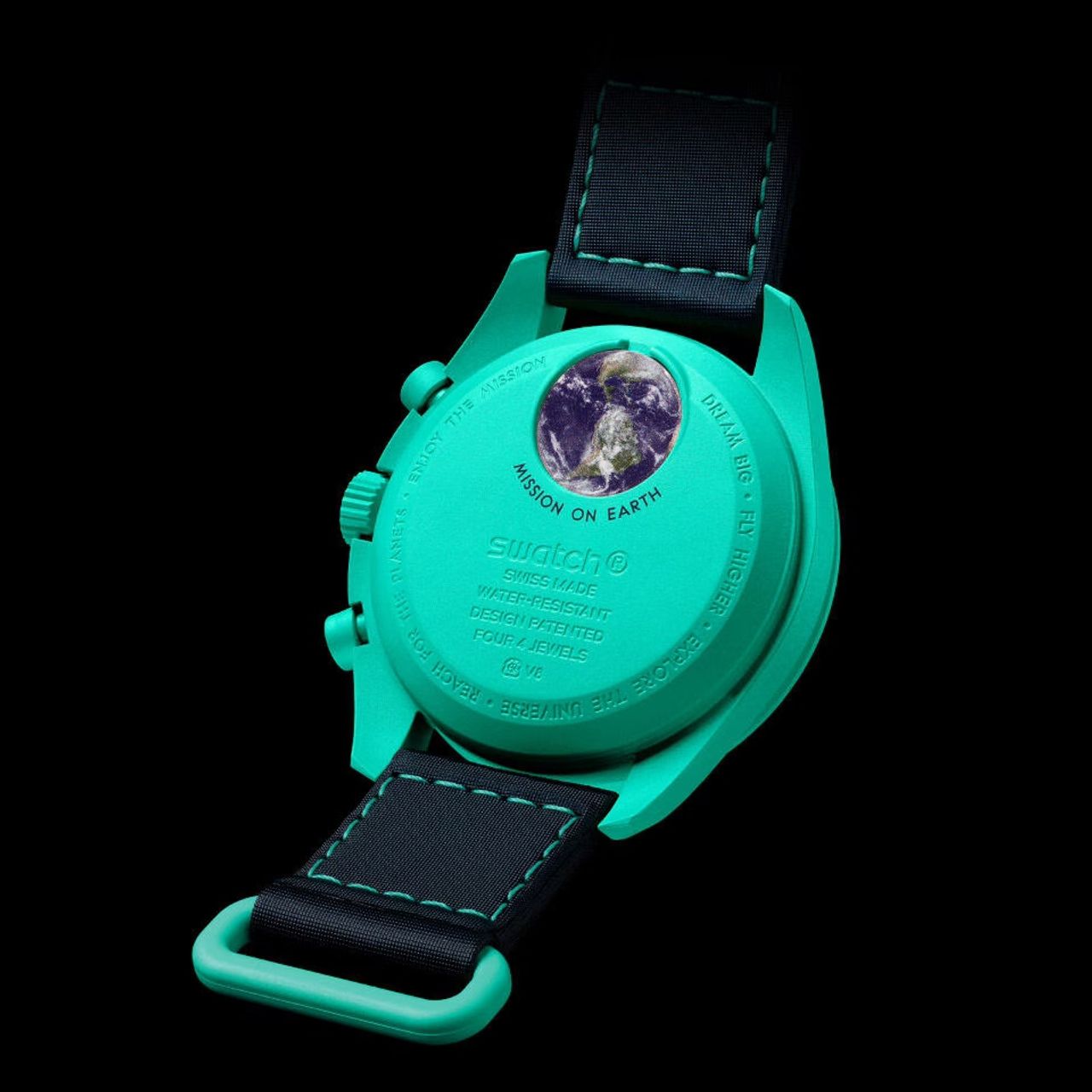 ด้านหลังของสี Polar Lights 