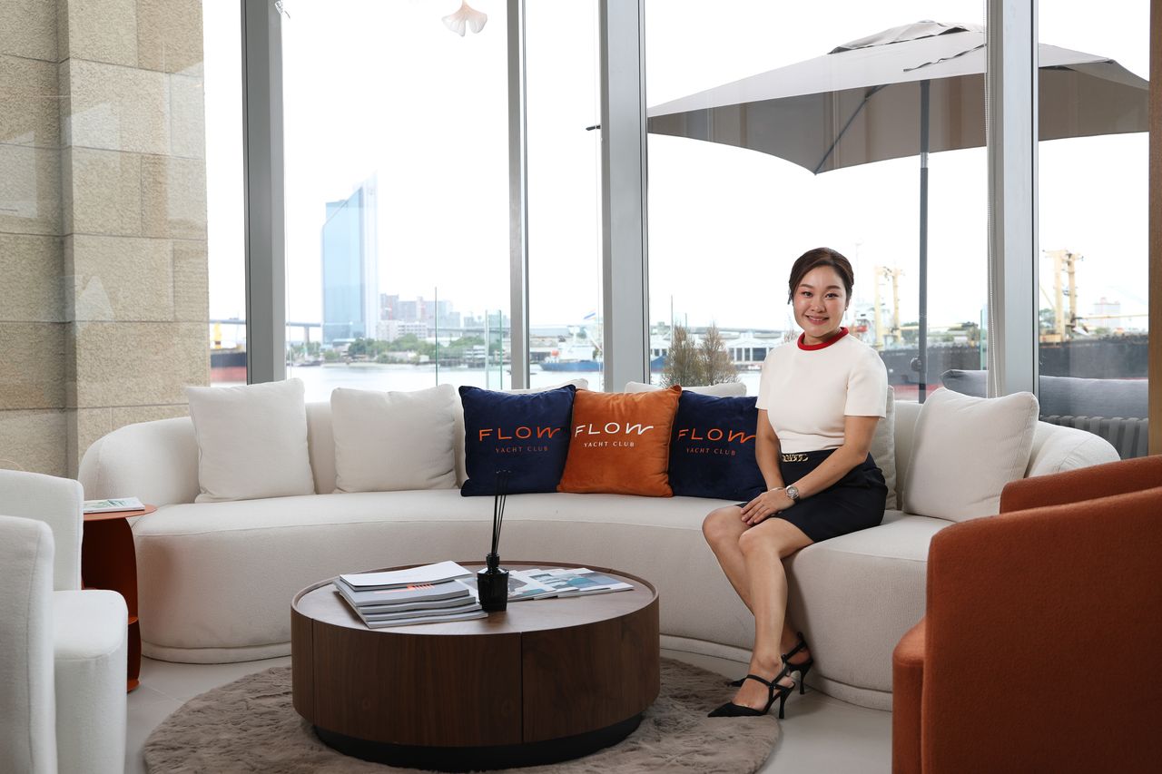 นฤมล ยงสกุล ประธานกรรมการบริหาร บริษัท โฟลว์ ยอร์ช คลับ จำกัด