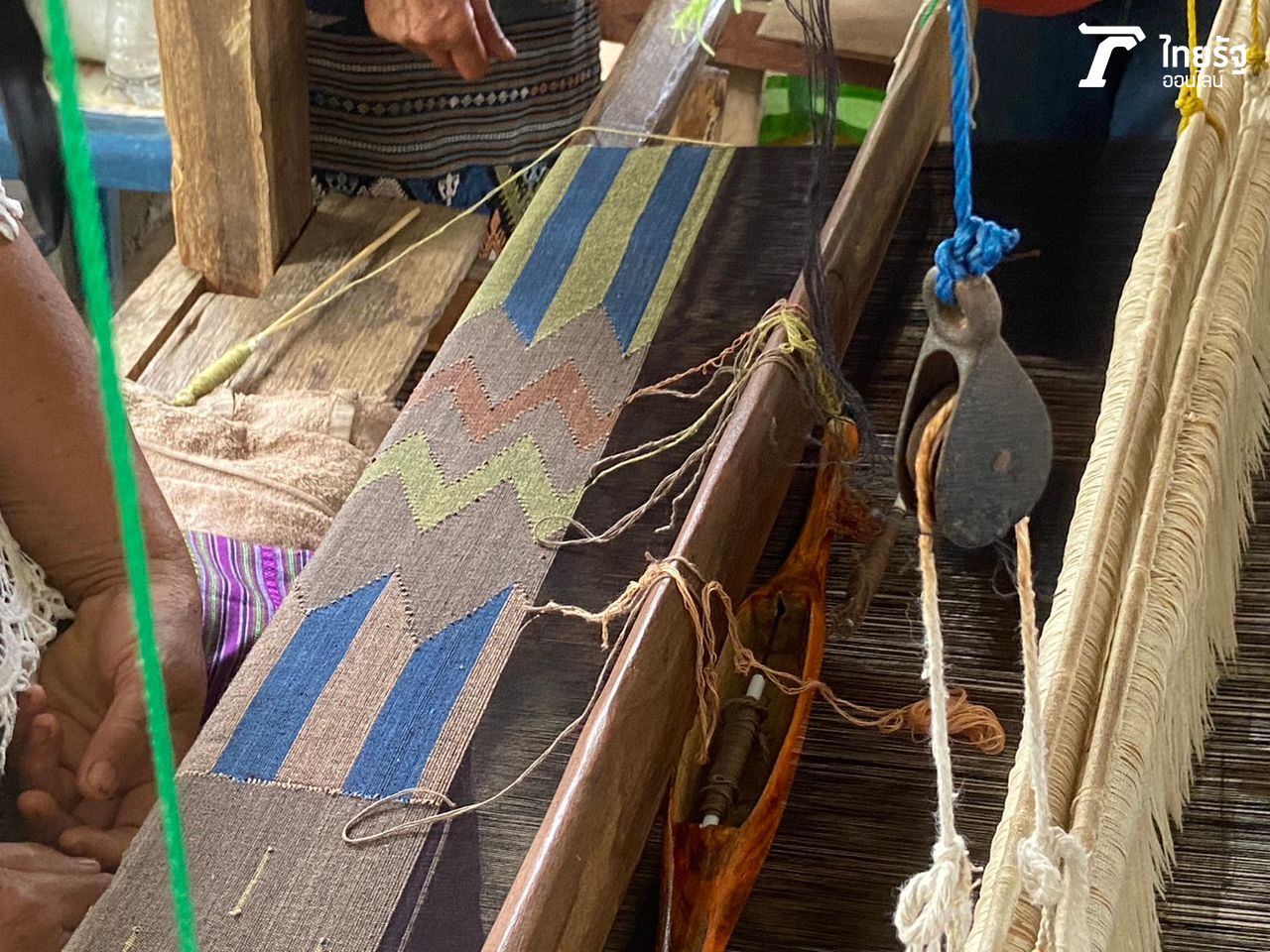 การทอผ้าฝ้าย