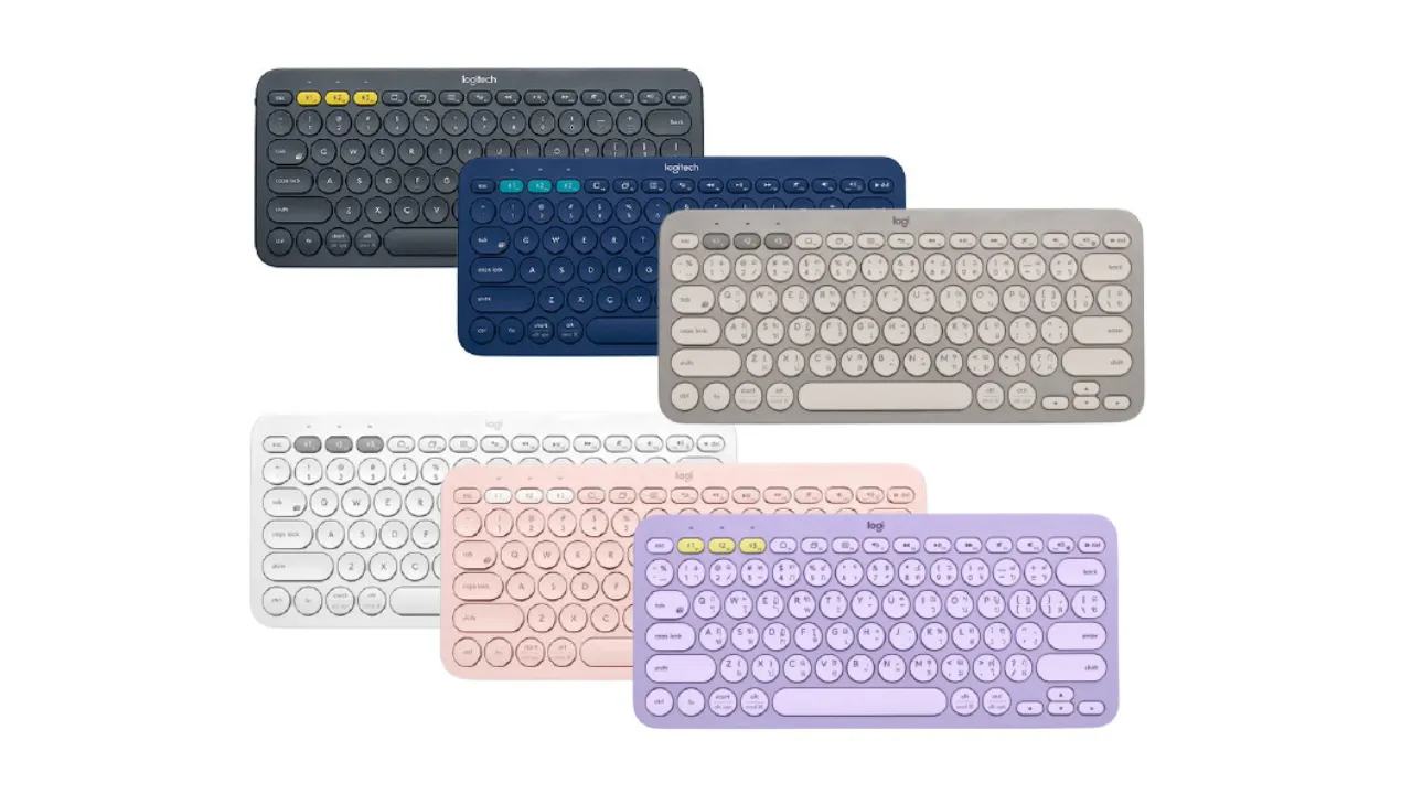 คีย์บอร์ดไร้สาย ยี่ห้อ Logitech รุ่น K380 Multi-Device wireless Bluetooth Keyboard
