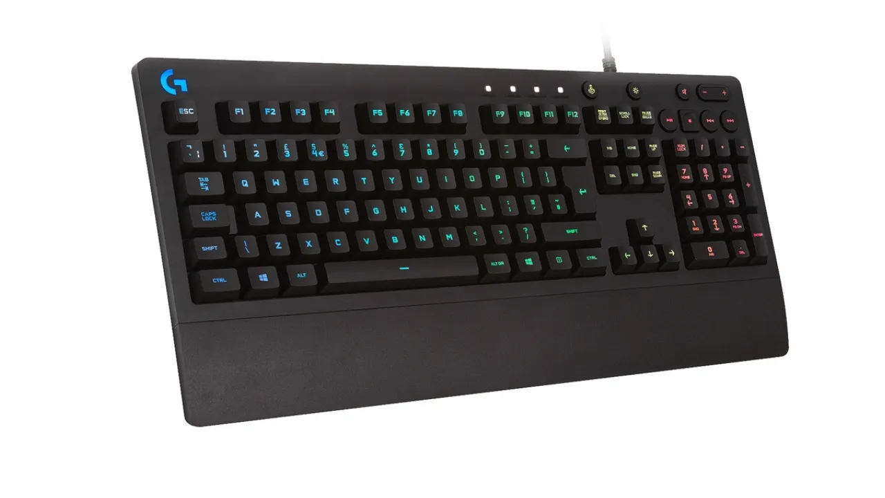 คีย์บอร์ดไร้สาย ยี่ห้อ Logitech รุ่น G213 Prodigy Gaming Keyboard