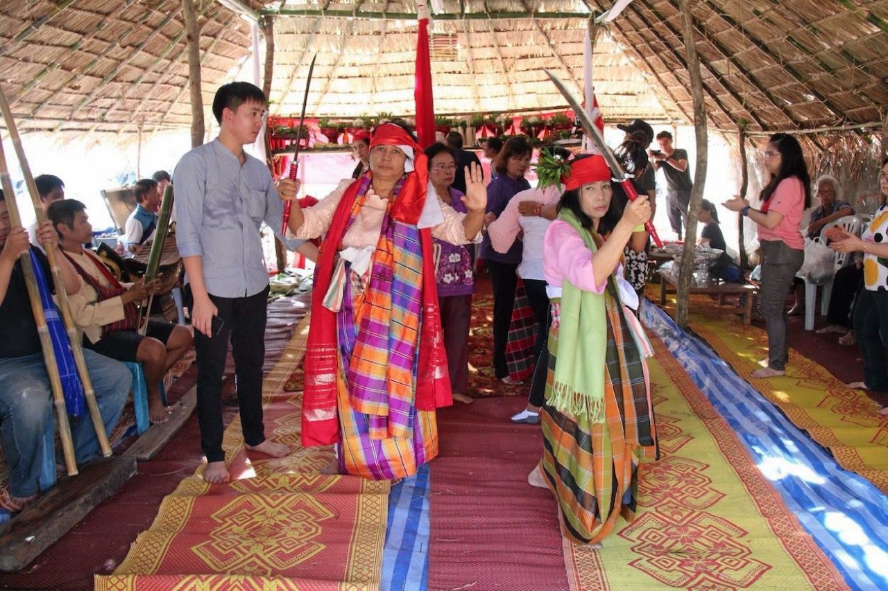 พิธีมอญล้านนาที่บูชาบรรพบุรุษ ในภาคเหนือ 